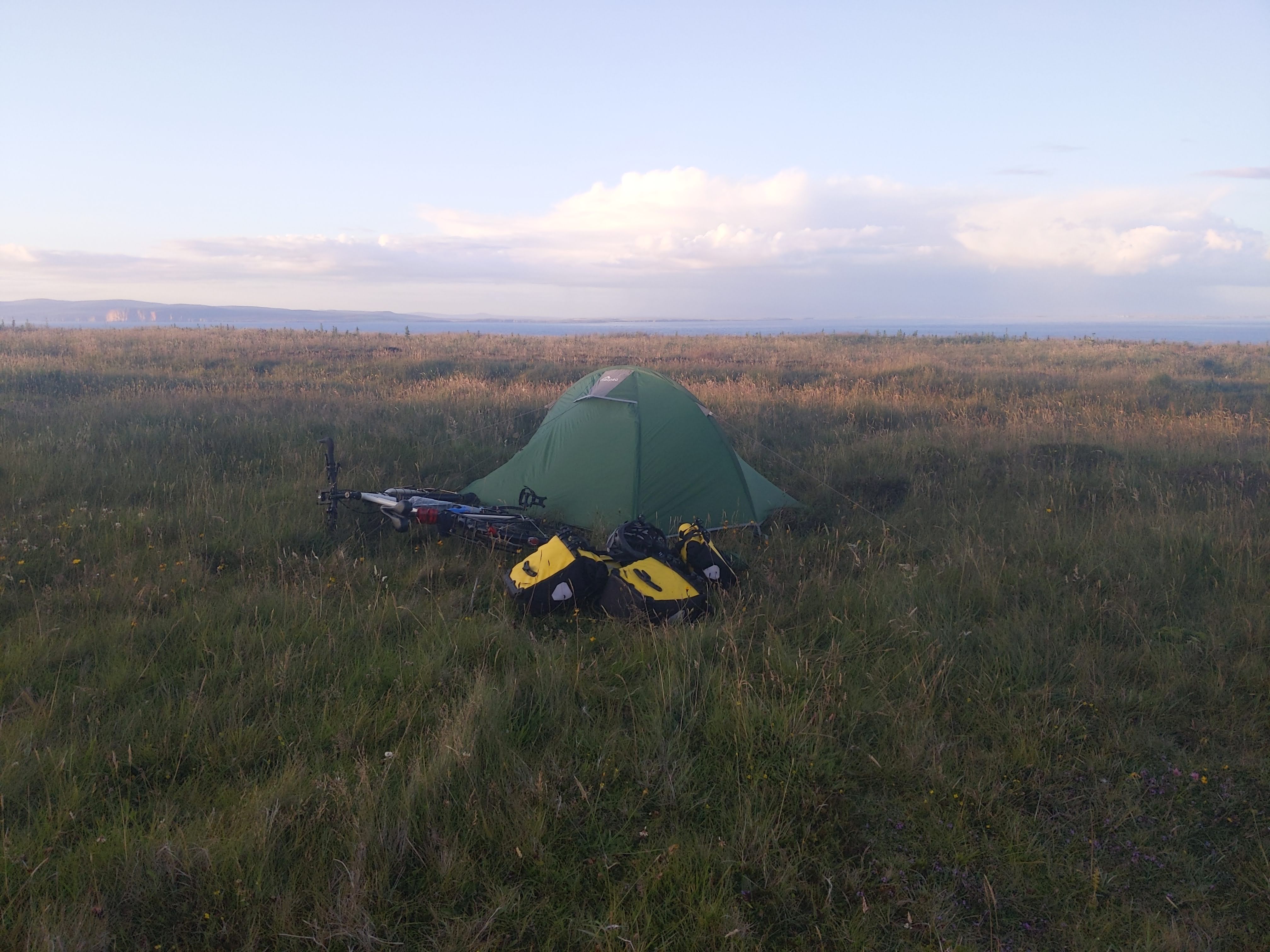 Camp at Dunnet Head