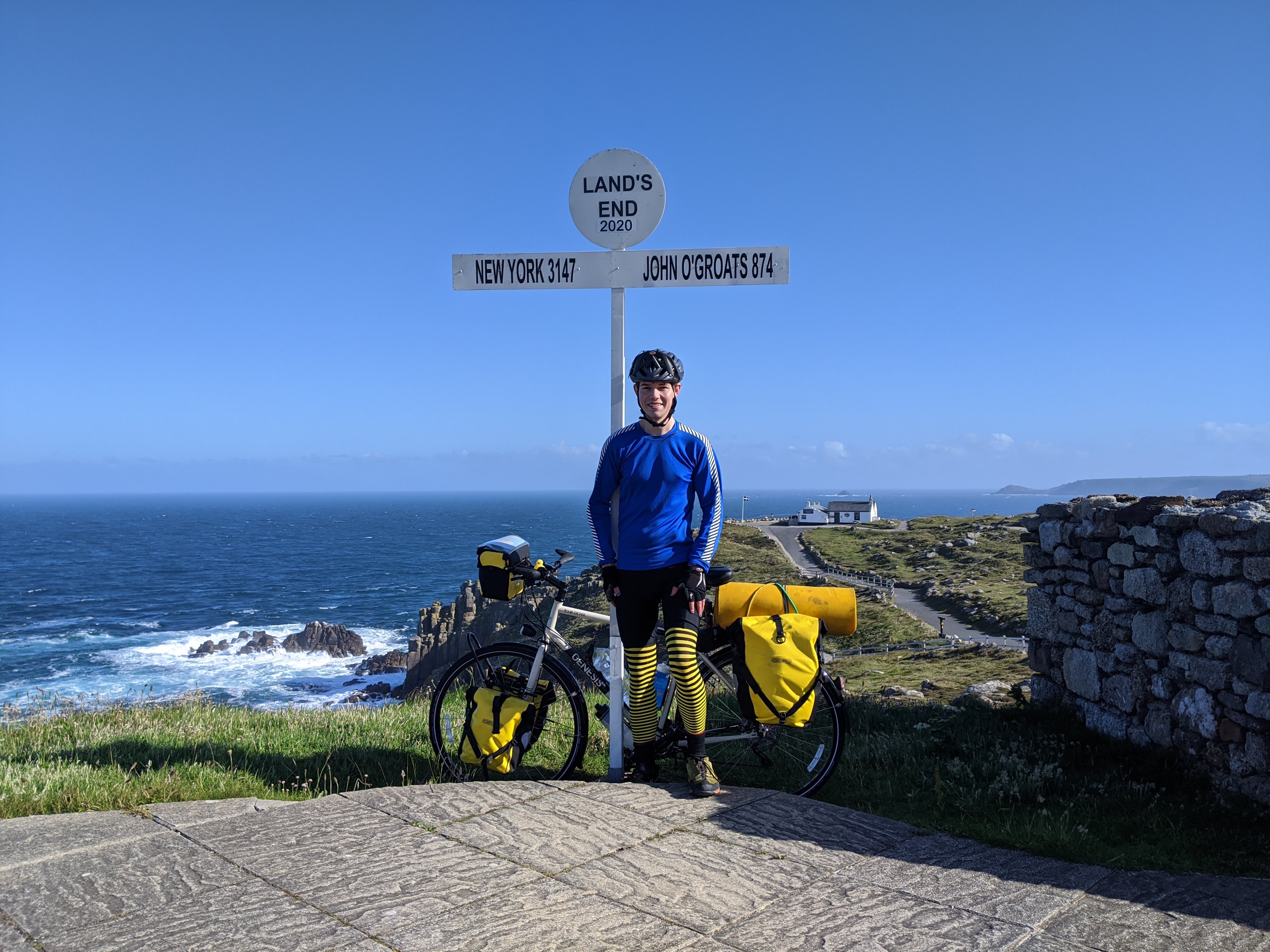 Lands end Sign post